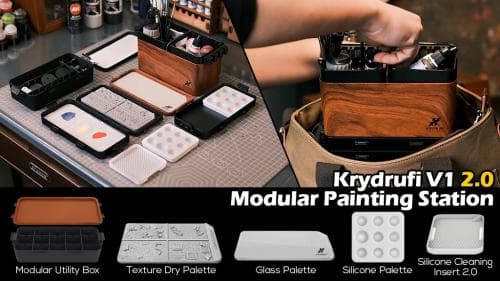 KRYDRUFI V1 2.0 All-in-One Portable Modular Painting Station