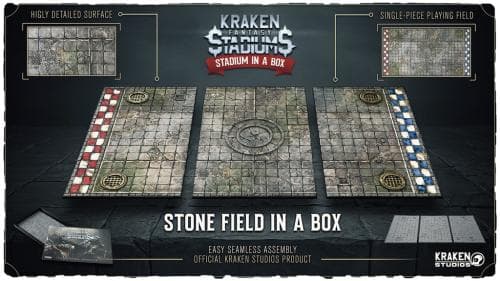 Kraken Fantasy Stadiums: STONE FIELD IN A BOX